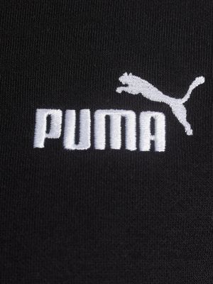 Siuvinėtas megztinis Puma juoda