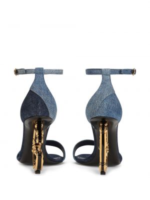 Sandály na podpatku Dolce & Gabbana