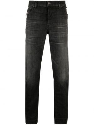 Skinny jeans aus baumwoll Diesel schwarz