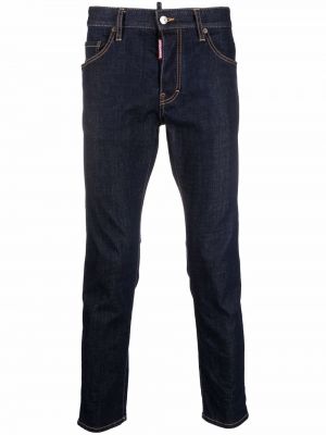 Skinny fit-jeans Dsquared2 blå