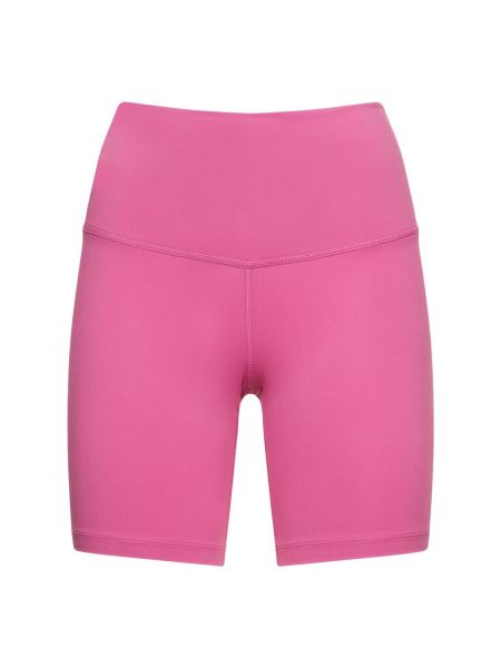 Pantaloni scurți cu talie înaltă Nike roz