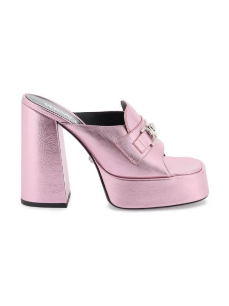 Sandale mit absatz mit hohem absatz Versace pink