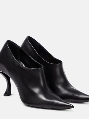 Chaussures de ville en cuir Balenciaga noir
