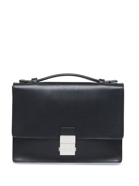 Kožená taška Christian Dior Pre-owned černá