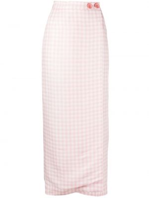 Maksi suknja Sleeper ružičasta