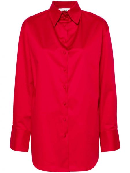 Βαμβακερό πουκάμισο Atu Body Couture κόκκινο
