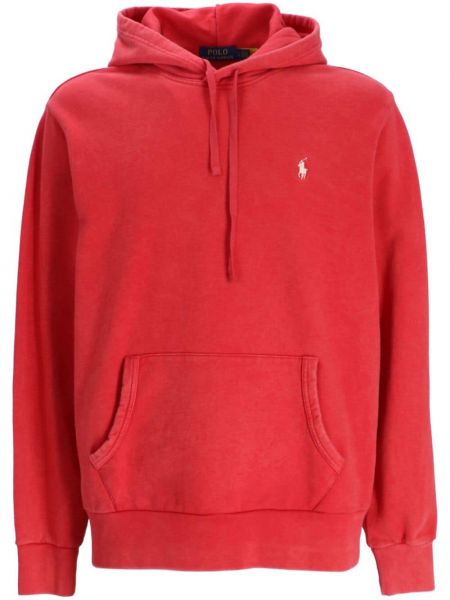 Pamučna polo majica Polo Ralph Lauren crvena