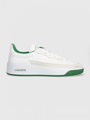 Кожаные кроссовки Lacoste белые
