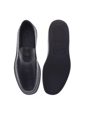 Loafers de cuero Baldinini negro