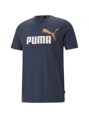 Koszulka z krótkim rękawem Puma niebieska