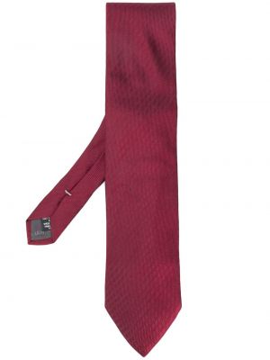 Corbata con bordado Giorgio Armani Pre-owned rojo