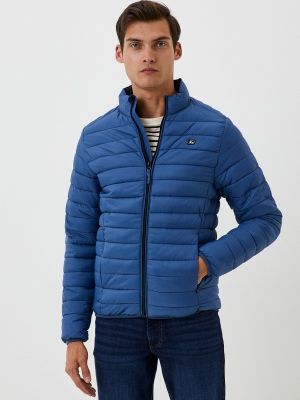 Утепленная демисезонная куртка Blend синяя