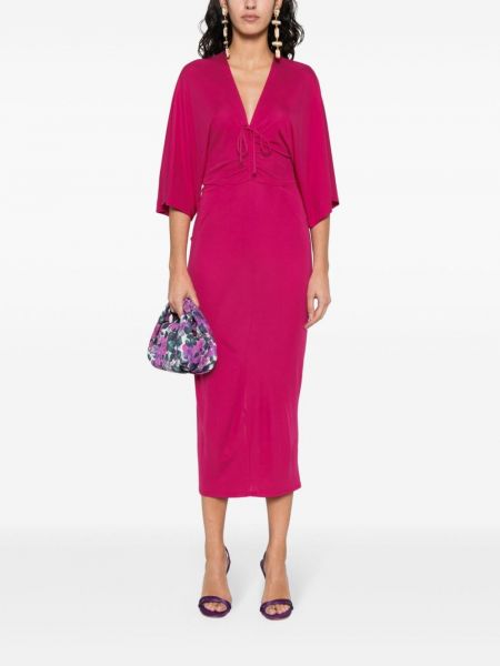 Kleita Dvf Diane Von Furstenberg rozā