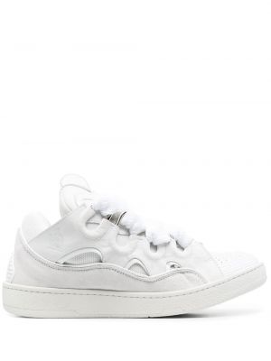 Blonder snøring sneakers Lanvin hvit