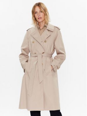 Trencz Tommy Hilfiger - beżowy