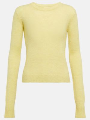 Jersey de alpaca de tela jersey Marant Etoile amarillo
