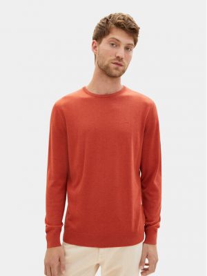 Пуловер Tom Tailor червено