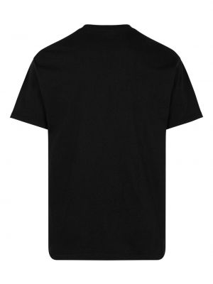 T-shirt aus baumwoll Supreme schwarz