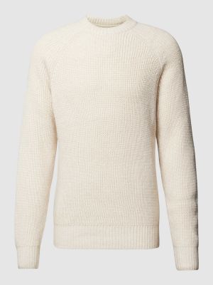 Dzianinowy sweter Mcneal beżowy