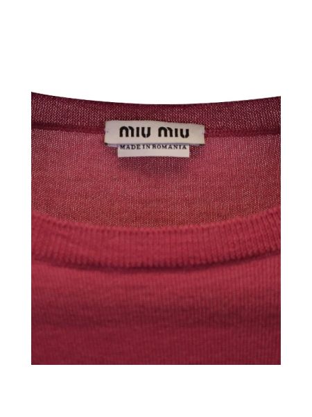 Top Miu Miu Pre-owned rosa