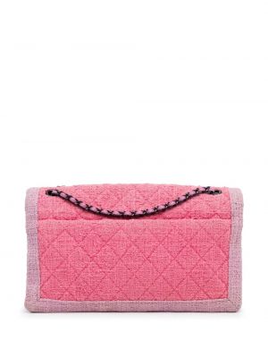 Tweed umhängetasche Chanel Pre-owned pink
