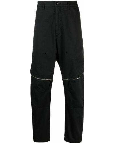 Pantalones ajustados con cremallera Stone Island Shadow Project negro