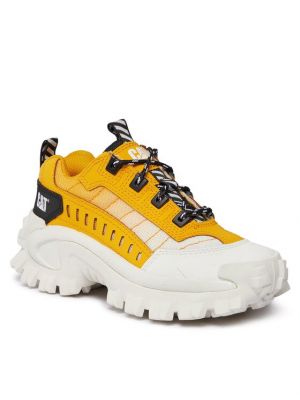 Sneaker Caterpillar gelb