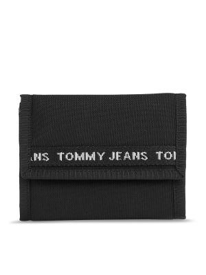 Nylonowy portfel Tommy Jeans czarny