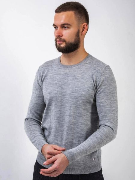 Сірий светр Pierre Cardin