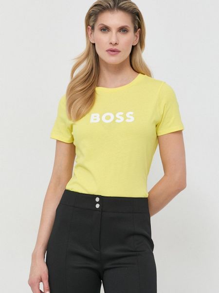 Koszulka Boss żółta