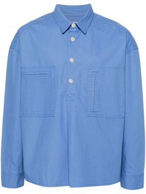 Βαμβακερό πουκάμισο Marant μπλε