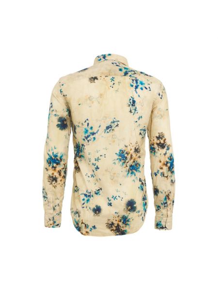 Camisa de flores con estampado Brian Dales beige
