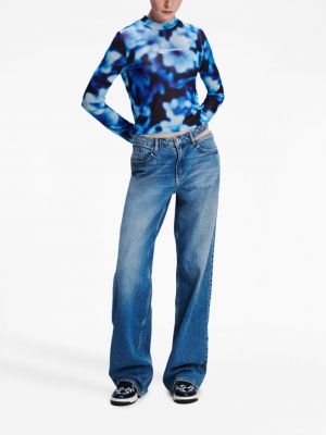 Brīva piegriezuma straight fit džinsi Karl Lagerfeld Jeans