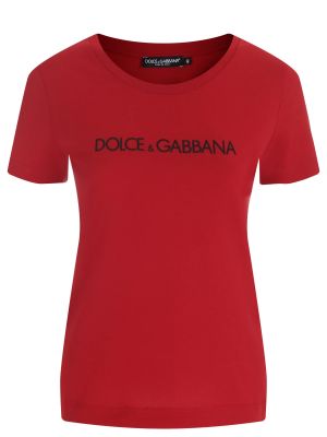 Футболка Dolce & Gabbana красная