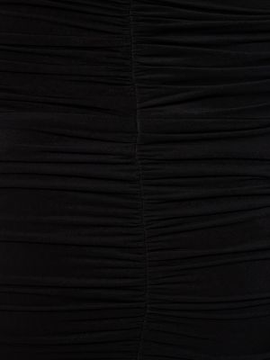 Mini vestido de tela jersey Dion Lee negro