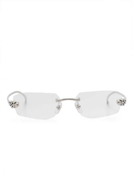 Brilles Cartier Eyewear sudrabs