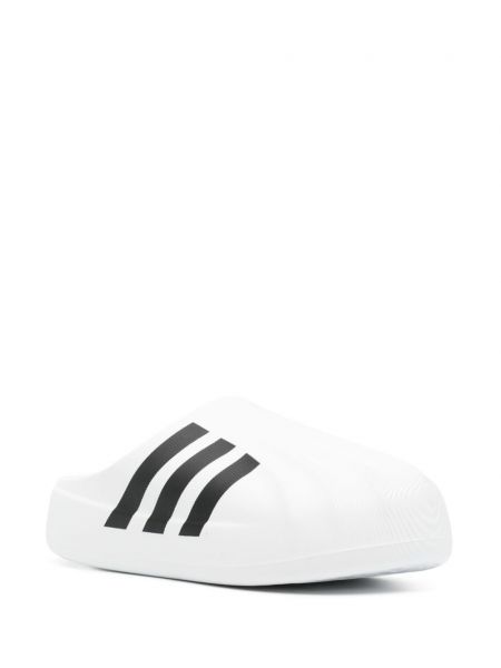 Kõrge vöökohaga triibuline seemisnahksed kingad Adidas