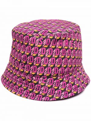 Sombrero Dsquared2 rosa