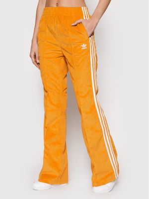 Kalhoty Adidas, oranžová
