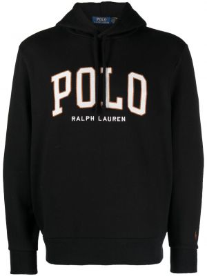 Kokvilnas kapučdžemperis ar apdruku Polo Ralph Lauren