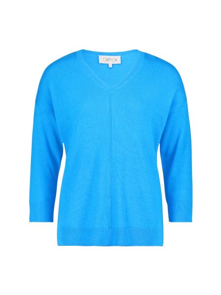 Oversize pullover Cartoon blau