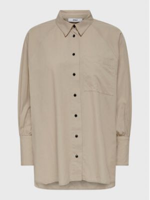 Chemise oversize Only beige