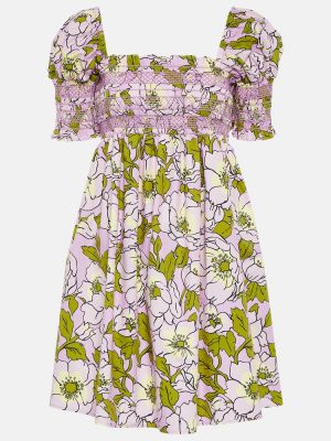 Květinové bavlněné šaty Tory Burch