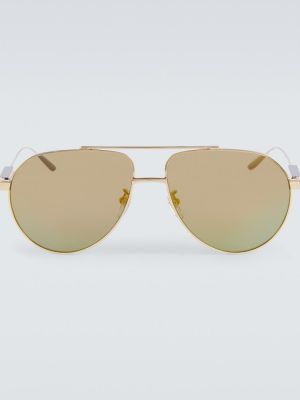 Okulary przeciwsłoneczne Gucci złote