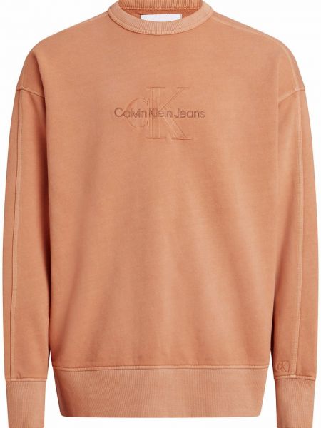 Bluza Calvin Klein Jeans pomarańczowa
