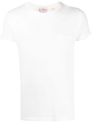 Camiseta con estampado con bolsillos Levi's blanco