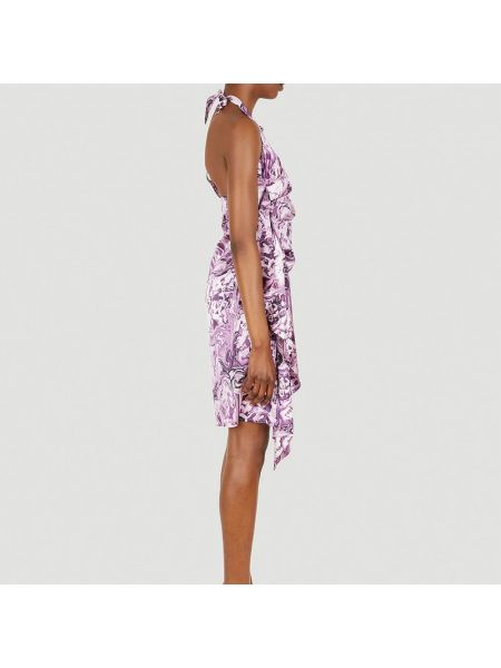 Mini vestido con estampado con estampado abstracto Ninamounah