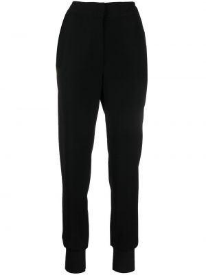 Pantaloni cu croială ajustată Emporio Armani negru