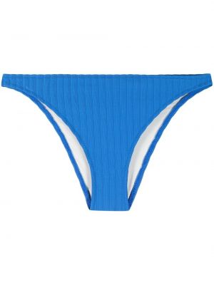 Bikini w paski Solid & Striped, niebieski
