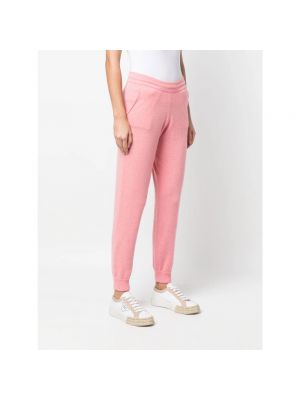Pantalones de chándal de cachemir con estampado de cachemira Sporty & Rich rosa